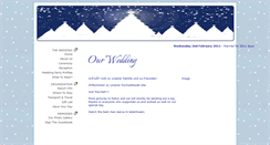 Desktop Screenshot of kateanddenholm.gettingmarried.co.uk