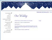 Tablet Screenshot of kateanddenholm.gettingmarried.co.uk