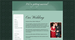 Desktop Screenshot of fiona-mike.gettingmarried.co.uk