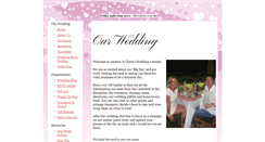 Desktop Screenshot of andy-and-clairsey.gettingmarried.co.uk