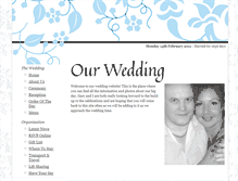 Tablet Screenshot of danielleandgary.gettingmarried.co.uk