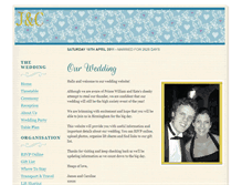 Tablet Screenshot of jamesandcaroline.are.gettingmarried.co.uk