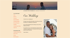 Desktop Screenshot of andy-claire.gettingmarried.co.uk