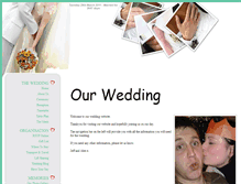 Tablet Screenshot of jeffandalex.gettingmarried.co.uk