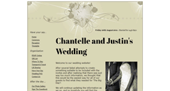 Desktop Screenshot of chantelleandjustin-are.gettingmarried.co.uk