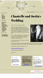 Mobile Screenshot of chantelleandjustin-are.gettingmarried.co.uk