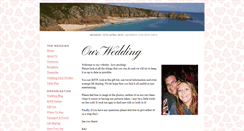 Desktop Screenshot of kate-and-john.gettingmarried.co.uk