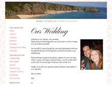 Tablet Screenshot of kate-and-john.gettingmarried.co.uk