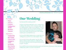 Tablet Screenshot of daniandjohnare.gettingmarried.co.uk