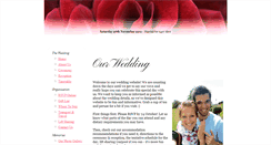 Desktop Screenshot of joseph-and-alexis.gettingmarried.co.uk