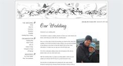 Desktop Screenshot of luisaanddan.gettingmarried.co.uk