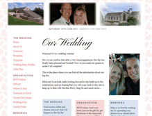 Tablet Screenshot of jessicaandelliot.gettingmarried.co.uk