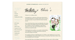 Desktop Screenshot of collette-and-chris.are.gettingmarried.co.uk