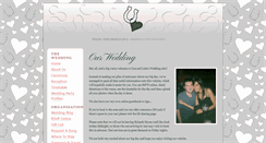 Desktop Screenshot of lisa-and-luke.gettingmarried.co.uk