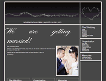 Tablet Screenshot of davidandmarija.gettingmarried.co.uk