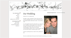 Desktop Screenshot of kateandsam.gettingmarried.co.uk