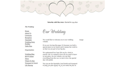 Desktop Screenshot of pjandvictoria.gettingmarried.co.uk