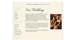 Desktop Screenshot of joandscott.gettingmarried.co.uk