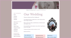 Desktop Screenshot of hannahandchris.gettingmarried.co.uk