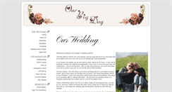 Desktop Screenshot of imogenandstephen.gettingmarried.co.uk