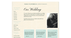 Desktop Screenshot of chukbuk.gettingmarried.co.uk