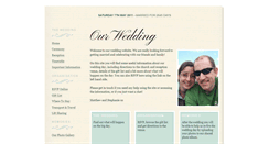 Desktop Screenshot of matthewandstephanie.gettingmarried.co.uk