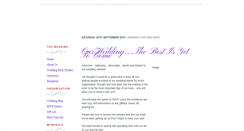Desktop Screenshot of oliver-and-celina.gettingmarried.co.uk