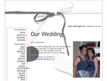 Tablet Screenshot of jenandmark.gettingmarried.co.uk