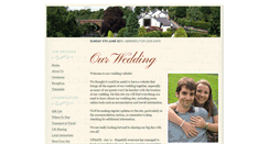 Desktop Screenshot of emma-and-marc.gettingmarried.co.uk