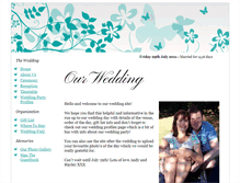 Tablet Screenshot of hayleyandandy.gettingmarried.co.uk