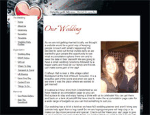 Tablet Screenshot of jezandkatie.gettingmarried.co.uk
