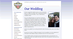 Desktop Screenshot of anneandlucan.gettingmarried.co.uk