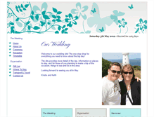 Tablet Screenshot of kirstieandkeithwedding.gettingmarried.co.uk