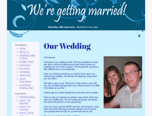 Tablet Screenshot of lynseyandchris.gettingmarried.co.uk