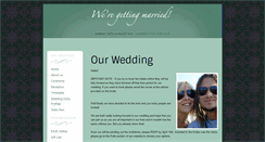 Desktop Screenshot of benandjennyare.gettingmarried.co.uk