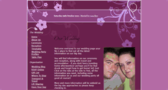 Desktop Screenshot of johnandclaireare.gettingmarried.co.uk