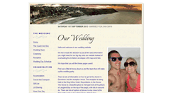 Desktop Screenshot of natandrick.gettingmarried.co.uk
