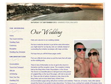 Tablet Screenshot of natandrick.gettingmarried.co.uk