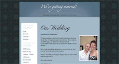 Desktop Screenshot of johnandcarts.gettingmarried.co.uk