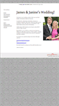 Mobile Screenshot of jimandjan2011.gettingmarried.co.uk