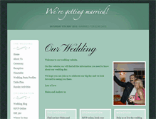 Tablet Screenshot of helen-and-andrew.gettingmarried.co.uk
