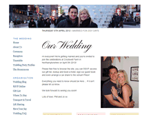 Tablet Screenshot of philandjo.gettingmarried.org.uk