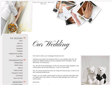 Tablet Screenshot of claireandandrew.gettingmarried.co.uk