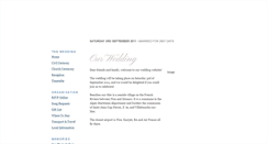 Desktop Screenshot of nathalie-and-john.gettingmarried.co.uk