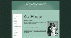 Desktop Screenshot of nikolaandstuart.gettingmarried.co.uk
