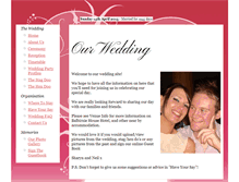 Tablet Screenshot of neilandsharyn.gettingmarried.co.uk