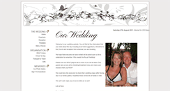 Desktop Screenshot of mikeandsars.gettingmarried.co.uk