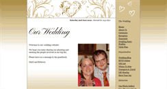 Desktop Screenshot of mark-and-becky.gettingmarried.co.uk