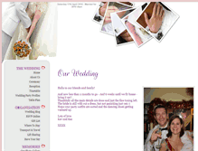 Tablet Screenshot of kevandkez.gettingmarried.co.uk