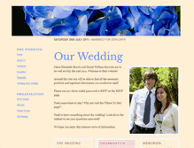 Tablet Screenshot of danandclaire.gettingmarried.co.uk